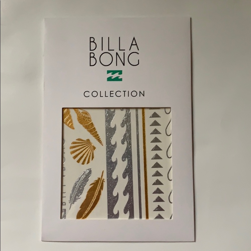 ⭐️⭐️BillaBong temporary tattoos